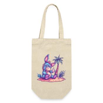 Donkey Summer Beach Vacation - Gift Bag for Bottles - nature - Front