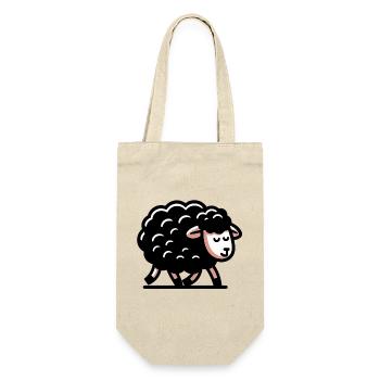 Mouton noir - Sac à bouteille - nature - Devant