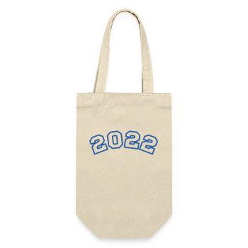 2022 Sport Blue - Gift Bag for Bottles - nature - Front