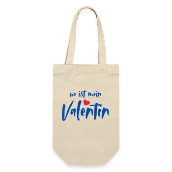 où est mon Valentin - Sac à bouteille - nature - Devant