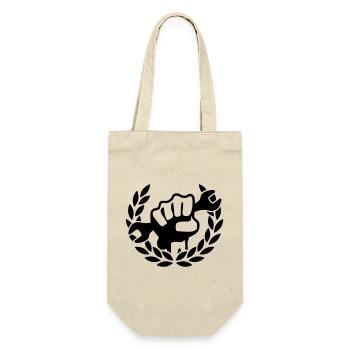 Maître mécanicien - Sac à bouteille - nature - Devant