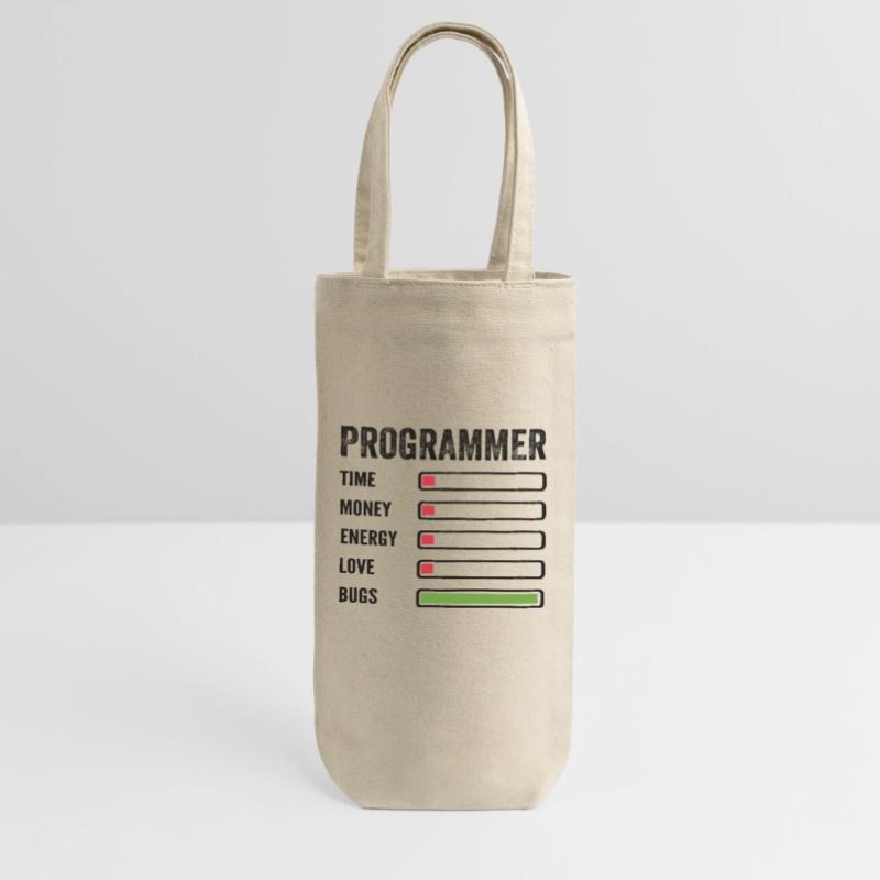 Entwickler Humor Programmierer Programmierer Programmierer Geschenkbeutel für Flaschen