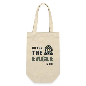 Keep Calm – The Eagle Is Here - Gift Bag for Bottles - nature - Front