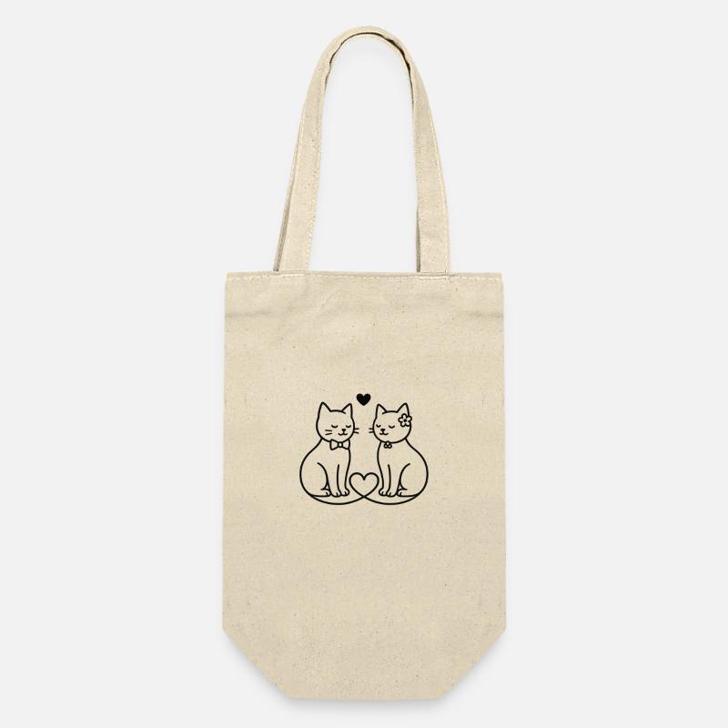 Queue d’amour - Sac à bouteille - nature