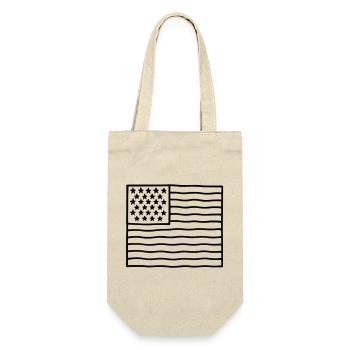 Drapeau USA - Sac à bouteille - nature - Devant