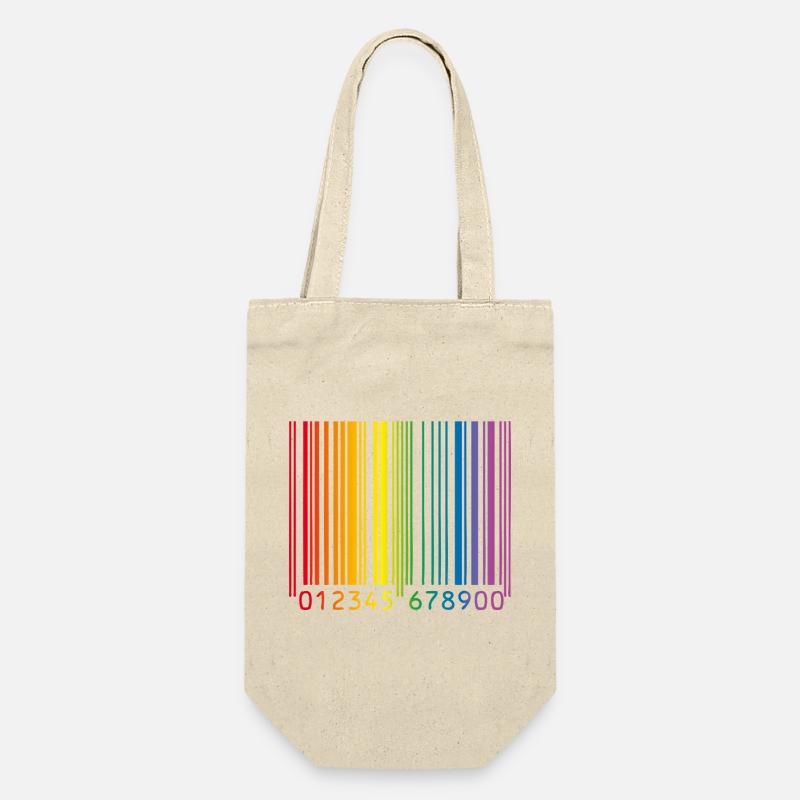 Code-barres gay - Sac à bouteille - nature