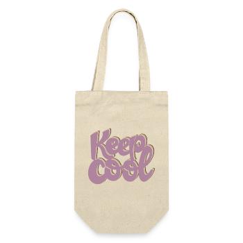 KEEP COOL - Gift Bag for Bottles - nature - Front