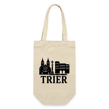 Trier Landmark Silhouette - Gift Bag for Bottles - nature - Front