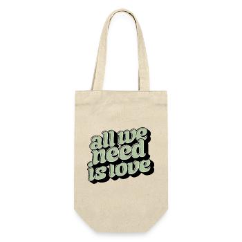 Tout ce dont nous avons besoin, c’est d’une déclaration d’amour - Sac à bouteille - nature - Devant