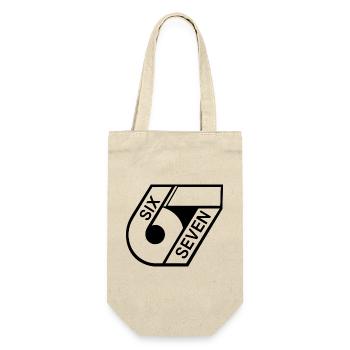 67 Six Seven - Geschenkbeutel für Flaschen - Natur - Vorne