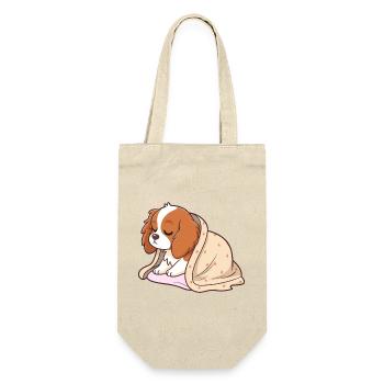 Sleeper puppy under cover - Gift Bag for Bottles - nature - Front