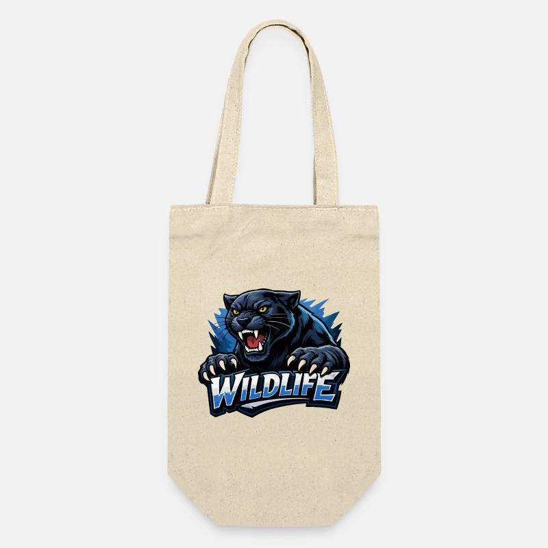 Logo de la faune des Panthères - Sac à bouteille - nature