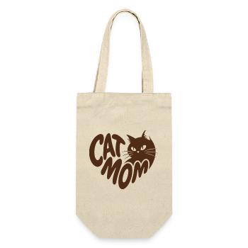 Faute rétro de frappe de Cat Mom Cat Mom - Sac à bouteille - nature - Devant