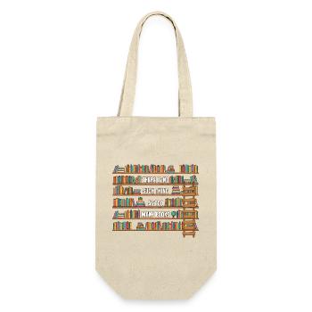Il n’existe pas de trop d’amoureux des livres - Sac à bouteille - nature - Devant