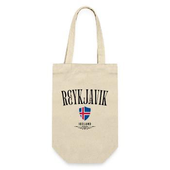 Souvenir Reykjavik, elegant design Reykjavik - Gift Bag for Bottles - nature - Front