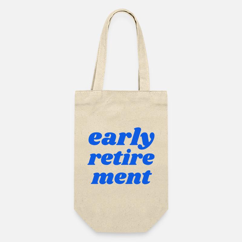 Retraite anticipée - Sac à bouteille - nature