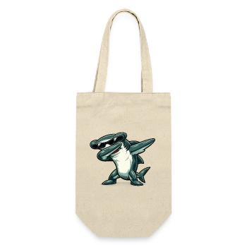 Dabbing hammerhead shark - Gift Bag for Bottles - nature - Front