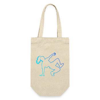 Idée de cadeau pour le danseur hip-hop avec le b-boying - Sac à bouteille - nature - Devant