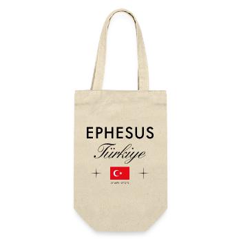 Ephesus Turkey Coordinates Travel Souvenir - Gift Bag for Bottles - nature - Front