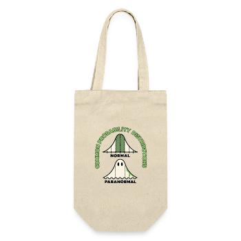 Normal oder paranormal - Geschenkbeutel für Flaschen - Natur - Vorne