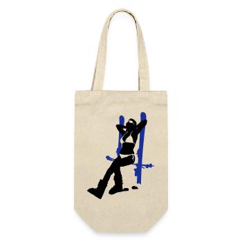 ski girl - Sac à bouteille - nature - Devant