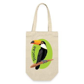 Toucan - Sac à bouteille - nature - Devant