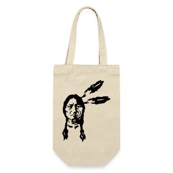 indian - Gift Bag for Bottles - nature - Front