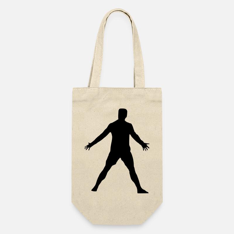 Cristiano Pose - Geschenkbeutel für Flaschen - Natur