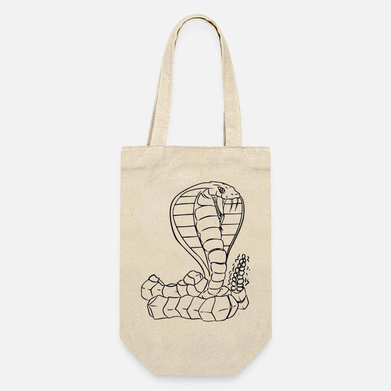 Cobra Vector - Gift Bag for Bottles - nature