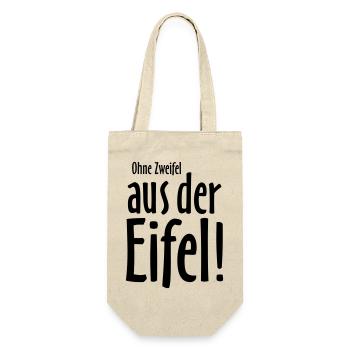 Ohne Zweifel aus der Eifel - Geschenkbeutel für Flaschen - Natur - Vorne