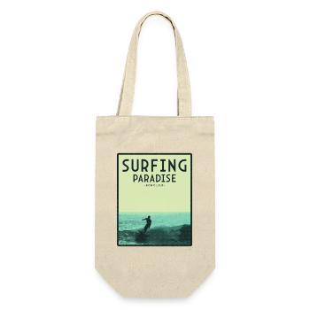 Surfing paradise Honolulu - Gift Bag for Bottles - nature - Front