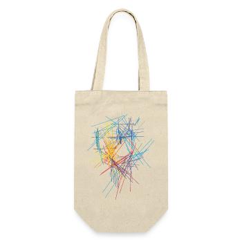 Colors Strokes Design - Gift Bag for Bottles - nature - Front