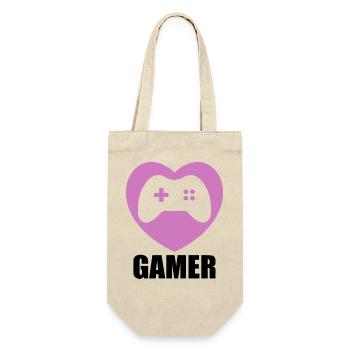 Gamer - Gift Bag for Bottles - nature - Front
