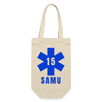 SAMU, urgences, ambulance - Sac à bouteille - nature - Devant
