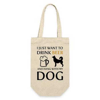 Chien Hundg - Sac à bouteille - nature - Devant