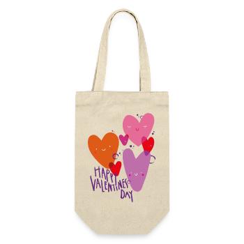 Love black - Gift Bag for Bottles - nature - Front