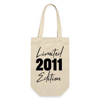 2011 Limited Edition - Geschenkbeutel für Flaschen - Natur - Vorne