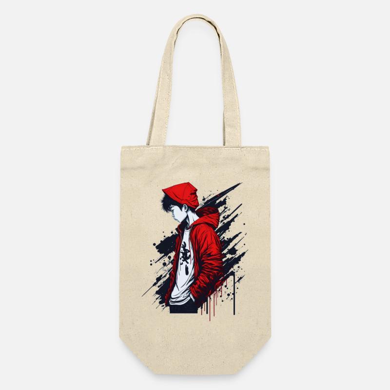 Young Street Style - Gift Bag for Bottles - nature