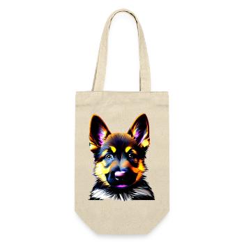 Chiot Berger Allemand Propriétaire Chien - Sac à bouteille - nature - Devant