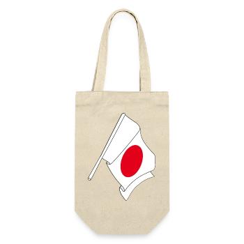 Flag of Japan, Japanese flag - Gift Bag for Bottles - nature - Front