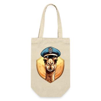 Chameau de la police - Sac à bouteille - nature - Devant
