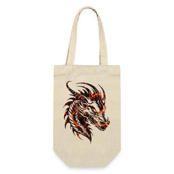 Fantasy Dragon Anime Dragon Head Reptile mythique - Sac à bouteille - nature - Devant