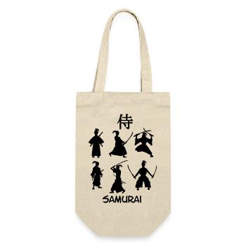 SamuraiJapanese Swordsman - Gift Bag for Bottles - nature - Front