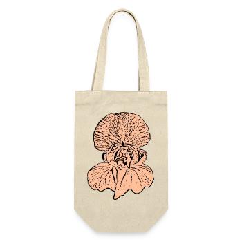 Muttertags Geschenk Mutter Muttertag Geschenkidee  - Geschenkbeutel für Flaschen - Natur - Vorne
