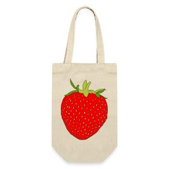 Fraise - Sac à bouteille - nature - Devant