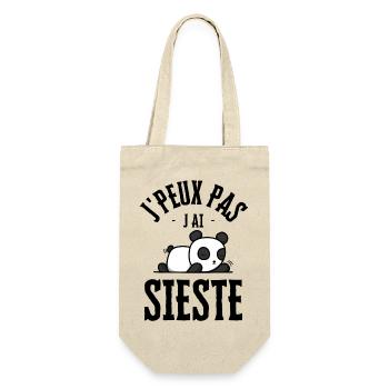Je peux pas j ai sieste - Sac à bouteille - nature - Devant