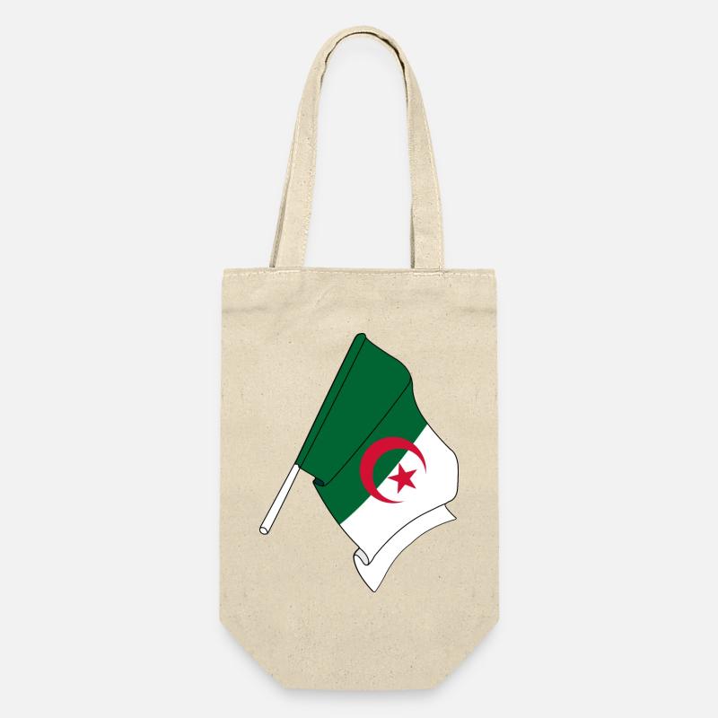 Drapeau Algérie - Sac à bouteille - nature