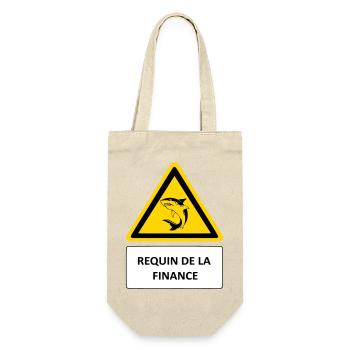 Shark of finance - Gift Bag for Bottles - nature - Front