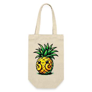Pineapple - Gift Bag for Bottles - nature - Front