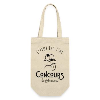 I can't I have grimassee contest - Humor - Geschenkbeutel für Flaschen - Natur - Vorne